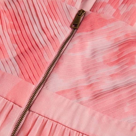 Ted Baker Cross Front Pleated Midi Dress - Picture 6 of 7